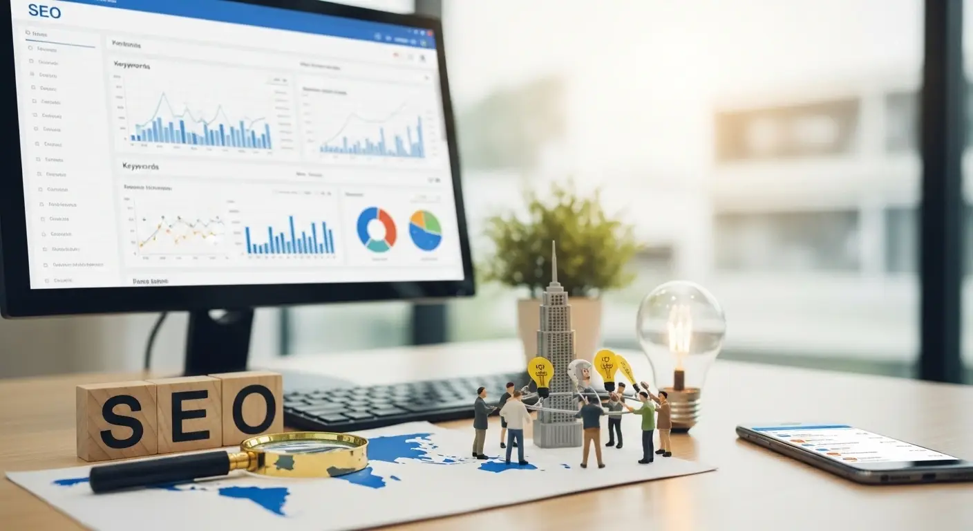 Technical SEO services and digital marketing strategy planning