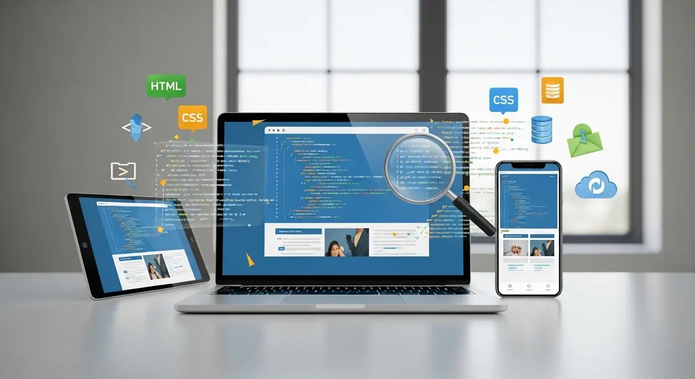 High-performance web application development and UI/UX design showcase